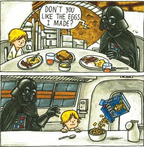 Vader breakfast Vader breakfast